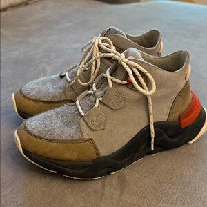 SOREL | Kinetic Renegade Waterproof Boot Sneakers - Grey Green Apline Tundra